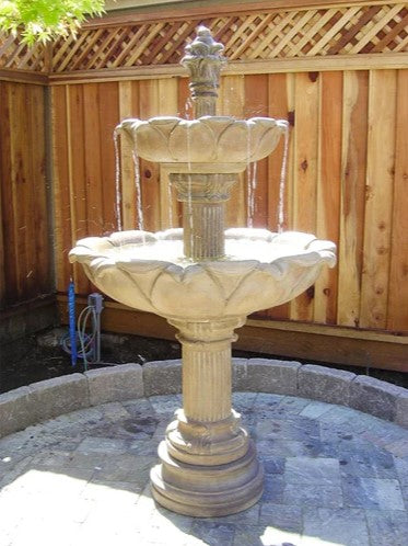 Giannini Garden Acquarossa Two Tier Fountain