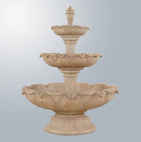 Giannini Garden Acquarossa Three Tier Fountain Short