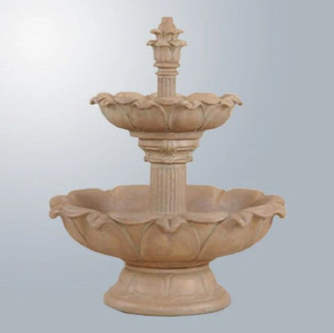 Giannini Garden Acquarossa Two Tier Fountain Short