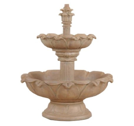 Giannini Garden Acquarossa Two Tier Fountain Short