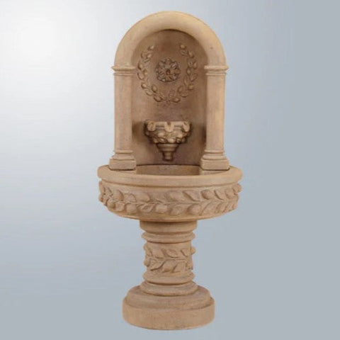 Giannini Garden Deruta Lemon Niche Wall Fountain