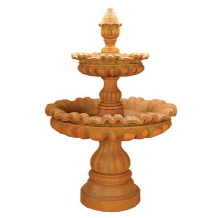 Giannini Garden Murano Two Tier Fountain