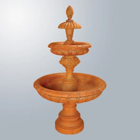 Giannini Garden Bassano Three Tier Fountain