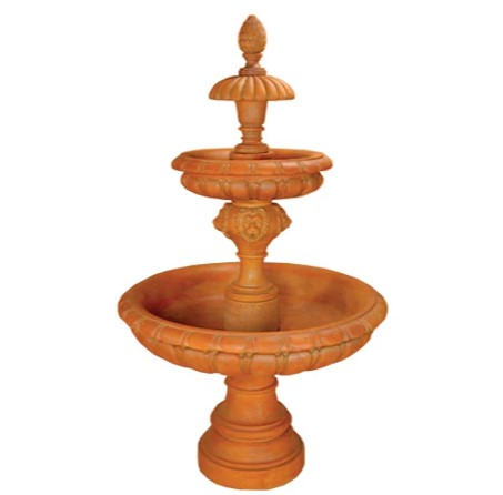 Giannini Garden Bassano Three Tier Fountain