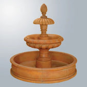 Giannini Garden Fortino Two Tier Pond Fountain