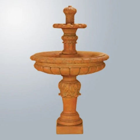 Giannini Garden Corona Two Tier Fountain