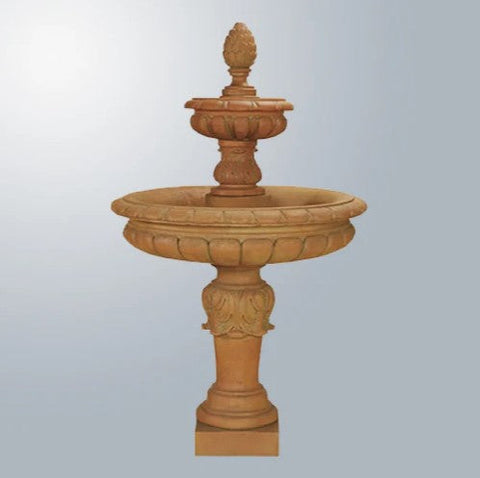 Giannini Garden Foglia Two Tier Fountain