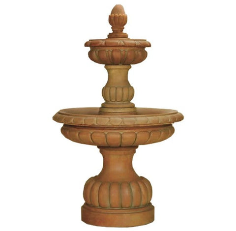 Giannini Garden Ambra Two Tier Fountain