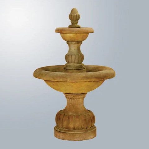 Giannini Garden Isola Two Tier Fountain