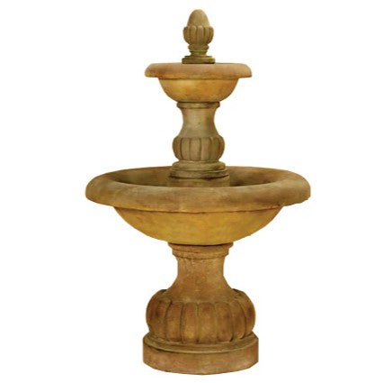 Giannini Garden Isola Two Tier Fountain