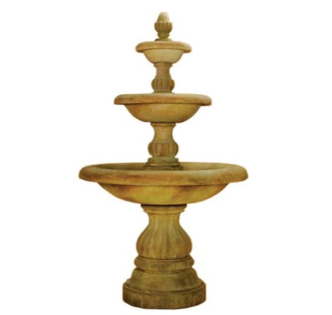 Giannini Garden Isola Three Tier Fountain