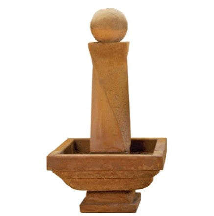 Giannini Garden Mod Twist Fountain Short With Ball