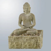 Giannini Garden Sitting Buddha Fountain