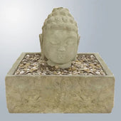 Giannini Garden Buddha Head Fountain