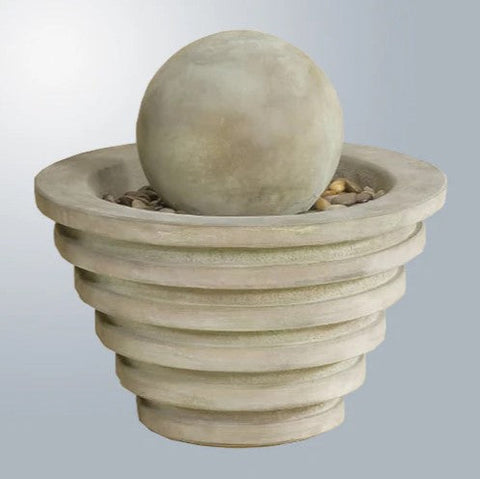Giannini Garden Ring Ball Fountain