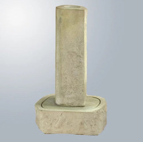 Giannini Garden Rock Pillar Fountain