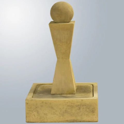 Giannini Garden "I" Fountain With Ball