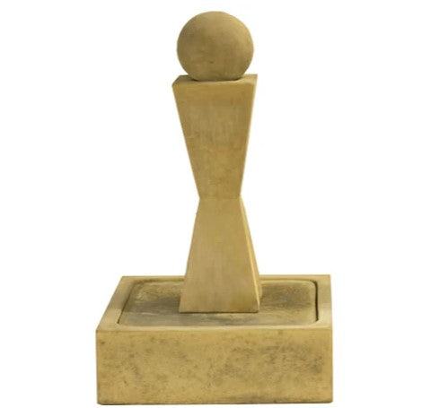 Giannini Garden "I" Fountain With Ball