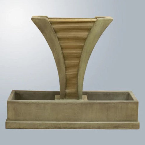 Giannini Garden Diesse Fountain With All Water Flow In The Middle