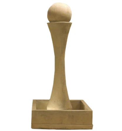 Giannini Garden Equinox Sphere Fountain with Square Bowl