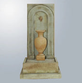 Giannini Garden Tall Etruria Urn Wall Fountain For Spout