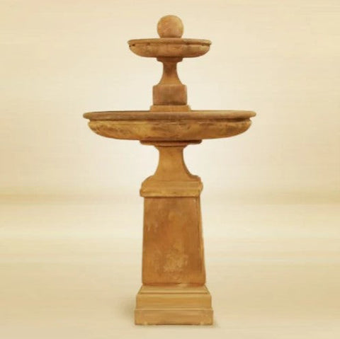 Giannini Garden Hampton Tall Two Tier Fountain