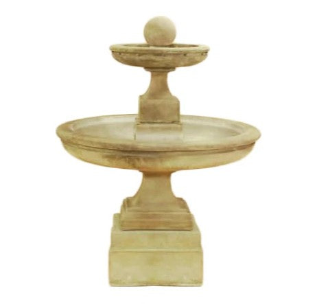 Giannini Garden Hampton Short Two Tier Fountain