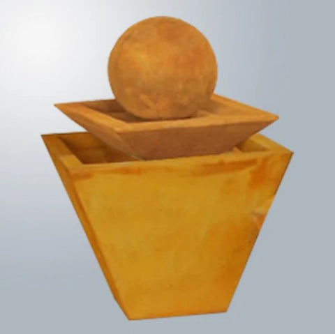 Giannini Garden Two Tier Tapered Square Fountain