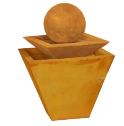 Giannini Garden Two Tier Tapered Square Fountain