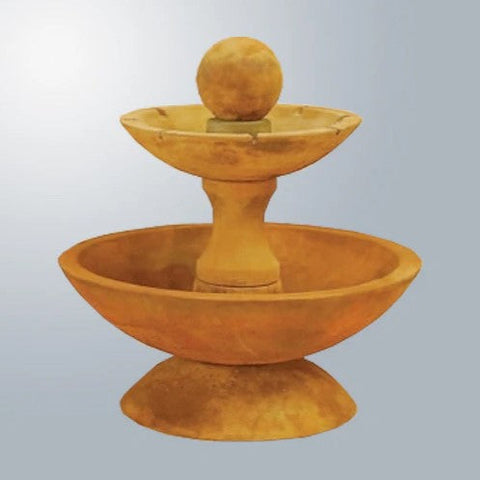 Giannini Garden Due Two Tier Fountain Short With Spillways