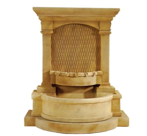 Giannini Garden Savonna Diamond Wall Of Water Wall Fountain