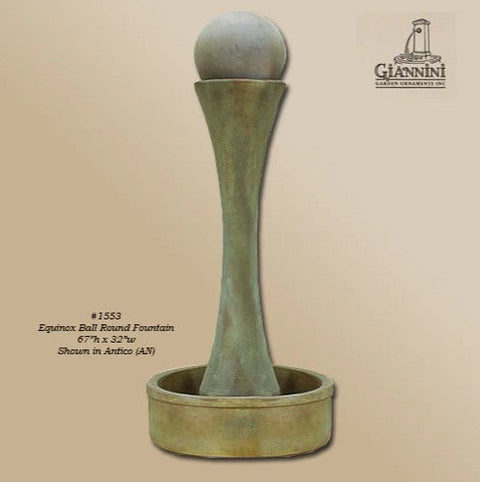 Giannini Garden Equinox Ball Round Fountain