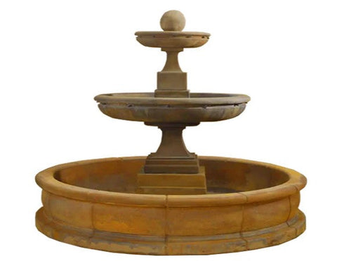 Giannini Garden Hampton Short Pond Fountain