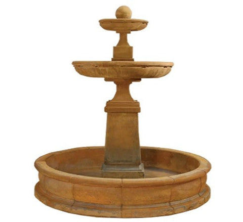 Giannini Garden Hampton Tall Pond Fountain