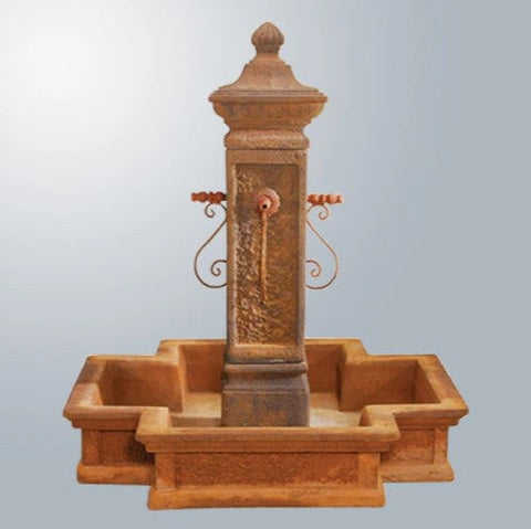 Giannini Garden San Martino Fountain For Rustic Spouts