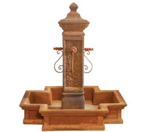 Giannini Garden San Martino Fountain For Rustic Spouts