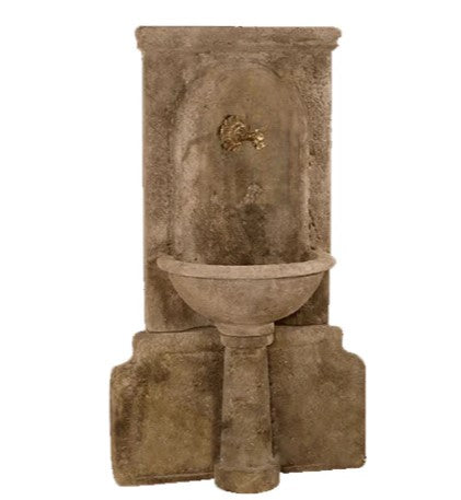 Giannini Garden Imperia Antica Wall Fountain For Bronze Spout