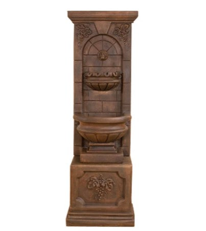 Giannini Garden St. Helena Fountain With Base & Concrete Spout