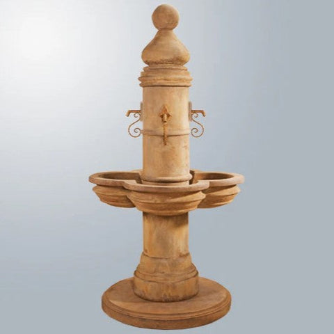 Giannini Garden Beaumont Fountain For Rustic Iron Spouts