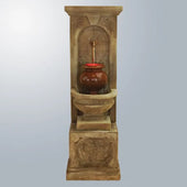 Giannini Garden St. Helena Urn Fountain For Rustic Iron Spout