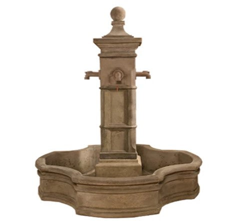 Giannini Garden Aquitaine Fountain With 70" Monaco Pond