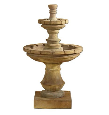 Giannini Garden Montefalco Two Tier Small Fountain