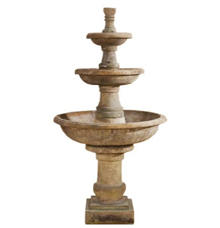 Giannini Garden Pavana Three Tier Fountain