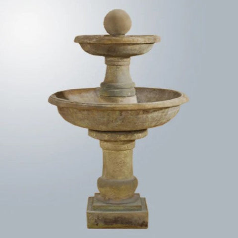 Giannini Garden Tosca Two Tier Fountain