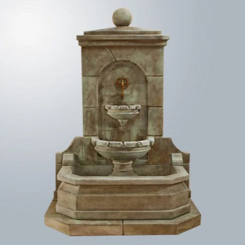 Giannini Garden Acquitaine Wall Fountain