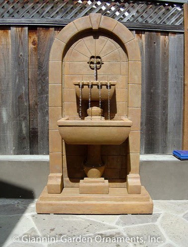 Giannini Garden Monterosso Wall Fountain