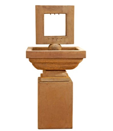 Giannini Garden Contempo Square Fountain - Tall