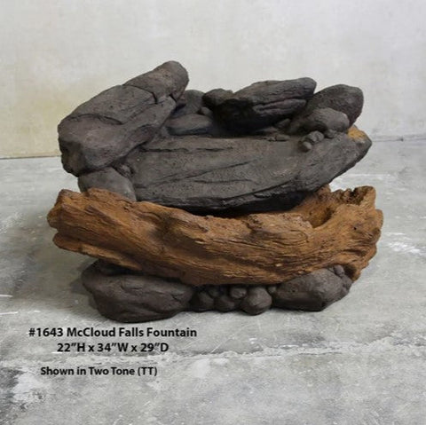 Giannini Garden McCloud Falls Fountain