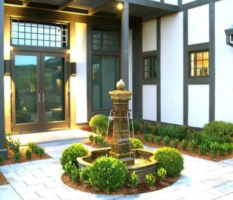 Giannini Garden Avignon Monaco Pond Fountain For Spouts