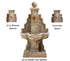 Thumbnail for Giannini Garden Arles Wall Fountain For Spouts